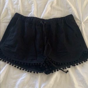 Black J crew shorts